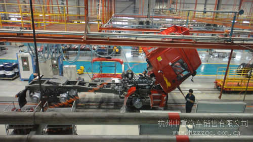 2012年9月参观中国重汽生产线-3